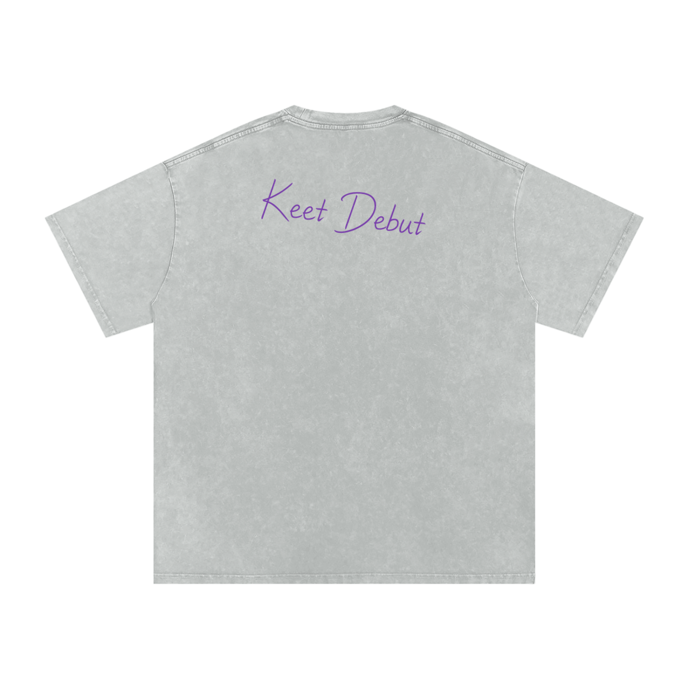 Snow Washed Oversized Cotton T-Shirt ~ Limited Edition Debut Design