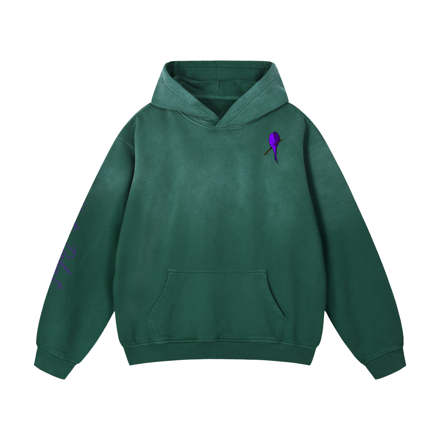 Heavyweight Sunfade Oversized Hoodie