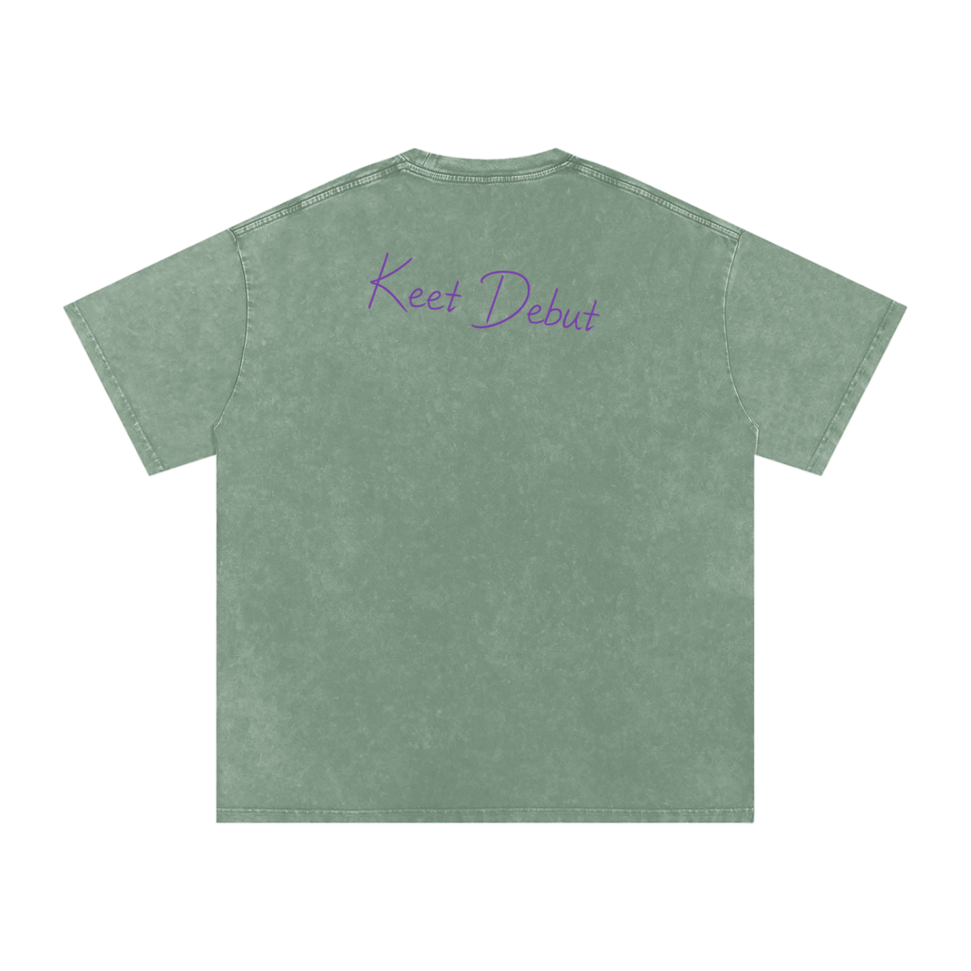 Snow Washed Oversized Cotton T-Shirt ~ Limited Edition Debut Design