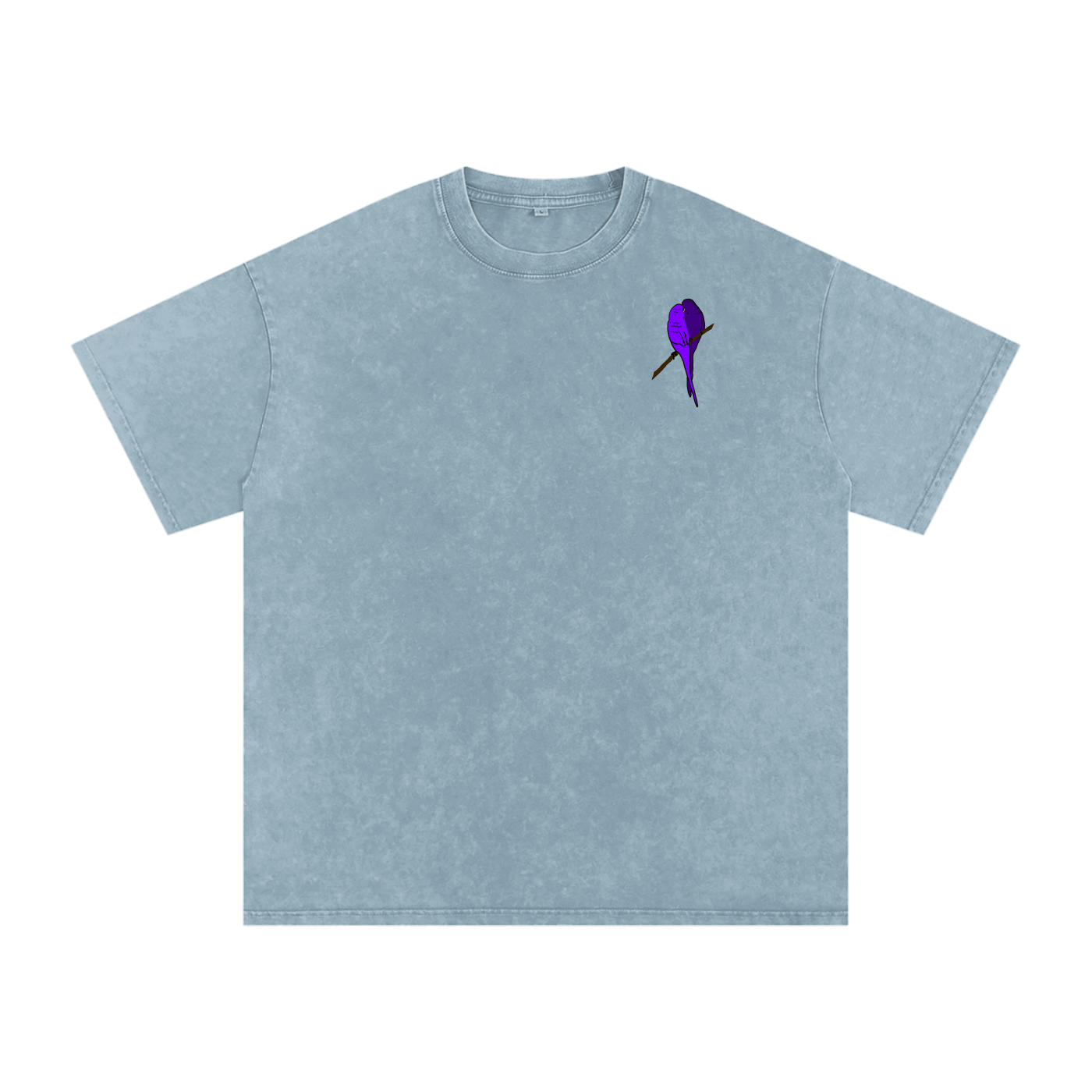 Snow Washed Oversized Cotton T-Shirt ~ Limited Edition Debut Design