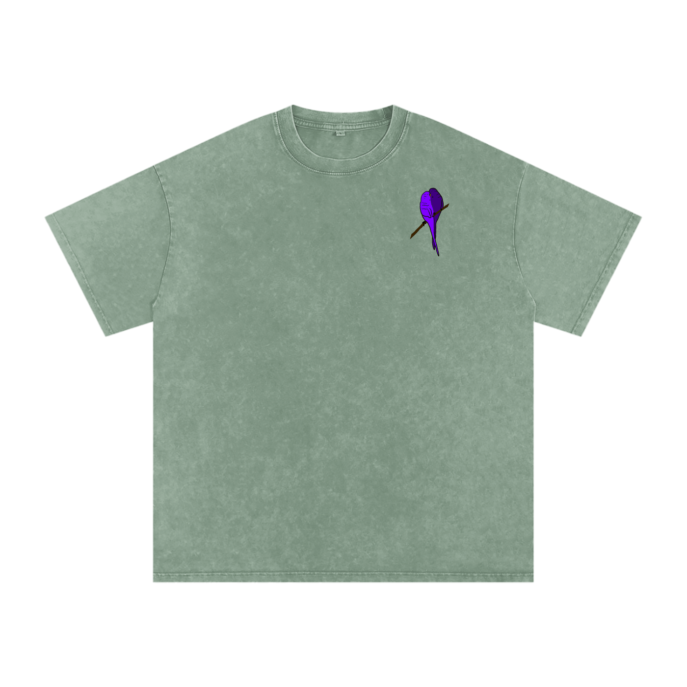 Snow Washed Oversized Cotton T-Shirt ~ Limited Edition Debut Design