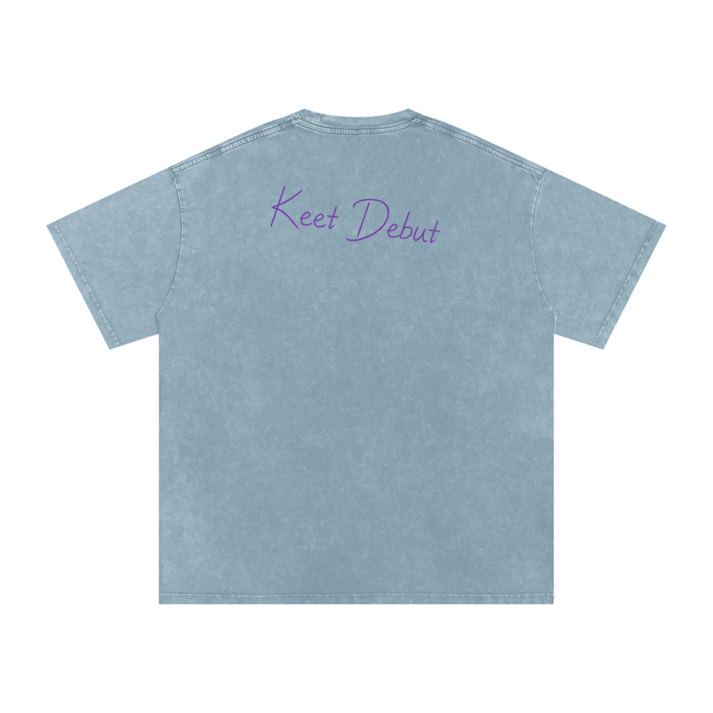 Snow Washed Oversized Cotton T-Shirt ~ Limited Edition Debut Design