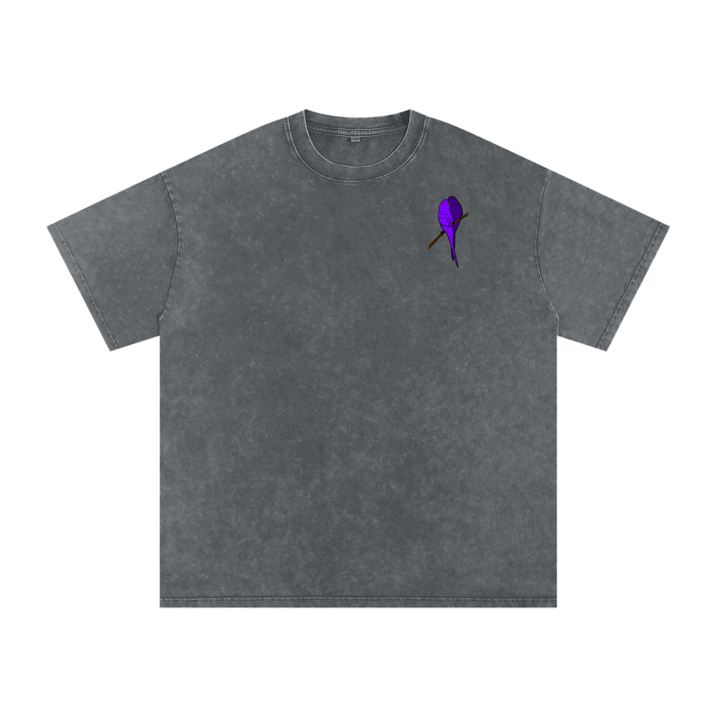 Snow Washed Oversized Cotton T-Shirt ~ Limited Edition Debut Design