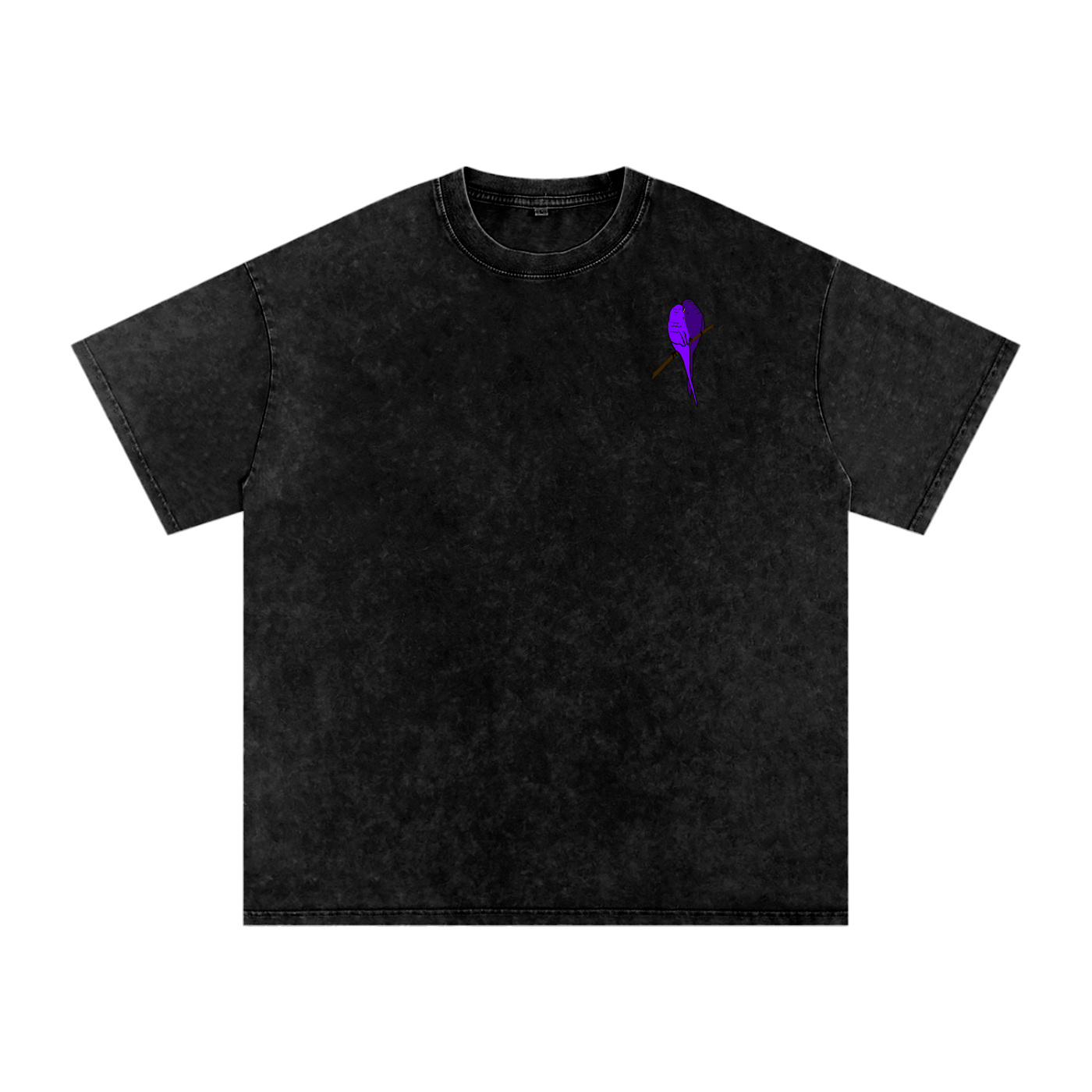 Snow Washed Oversized Cotton T-Shirt ~ Limited Edition Debut Design