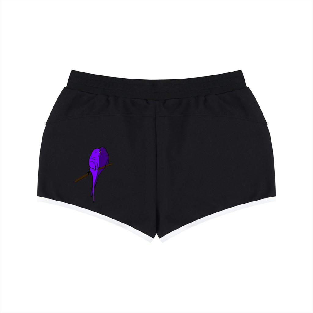 Women's Retro Contrast Binding Shorts